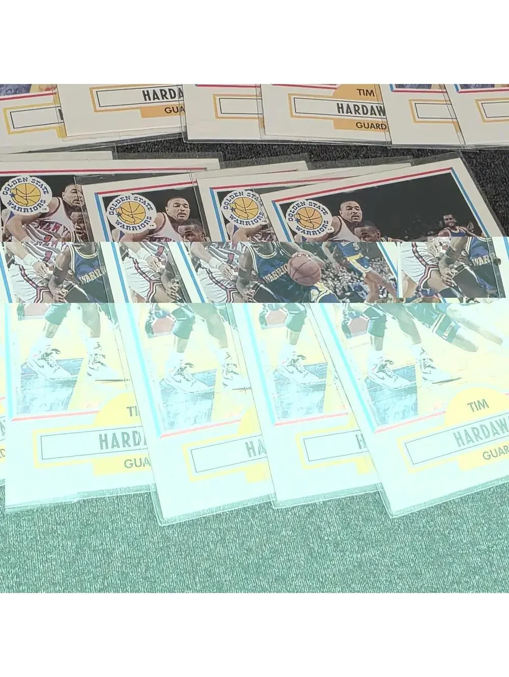 1990-91 Fleer & NBA Hoops Tim Hardaway Rookie Card RC Lot Golden State Warriors